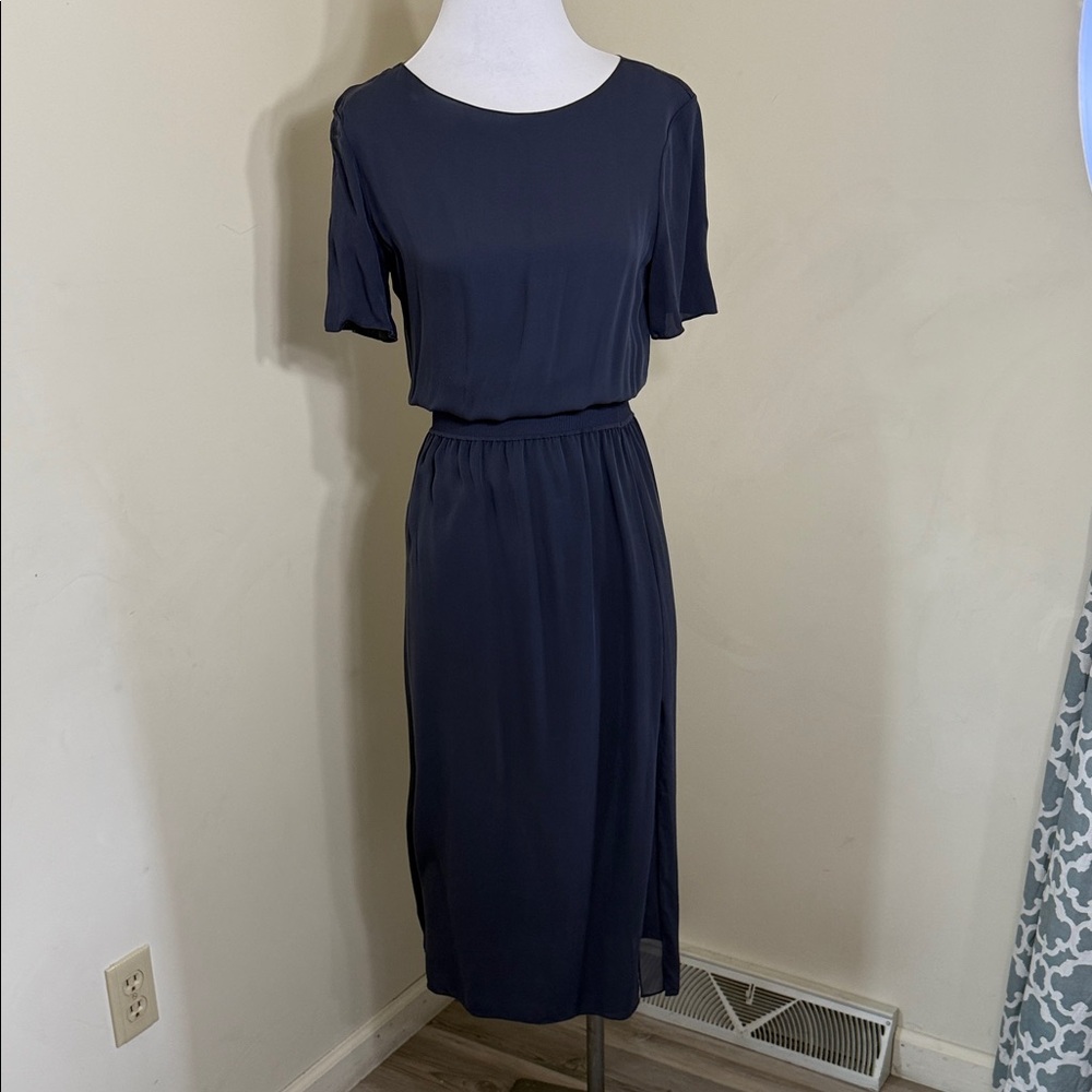 THEORY 100% Silk Dress Small